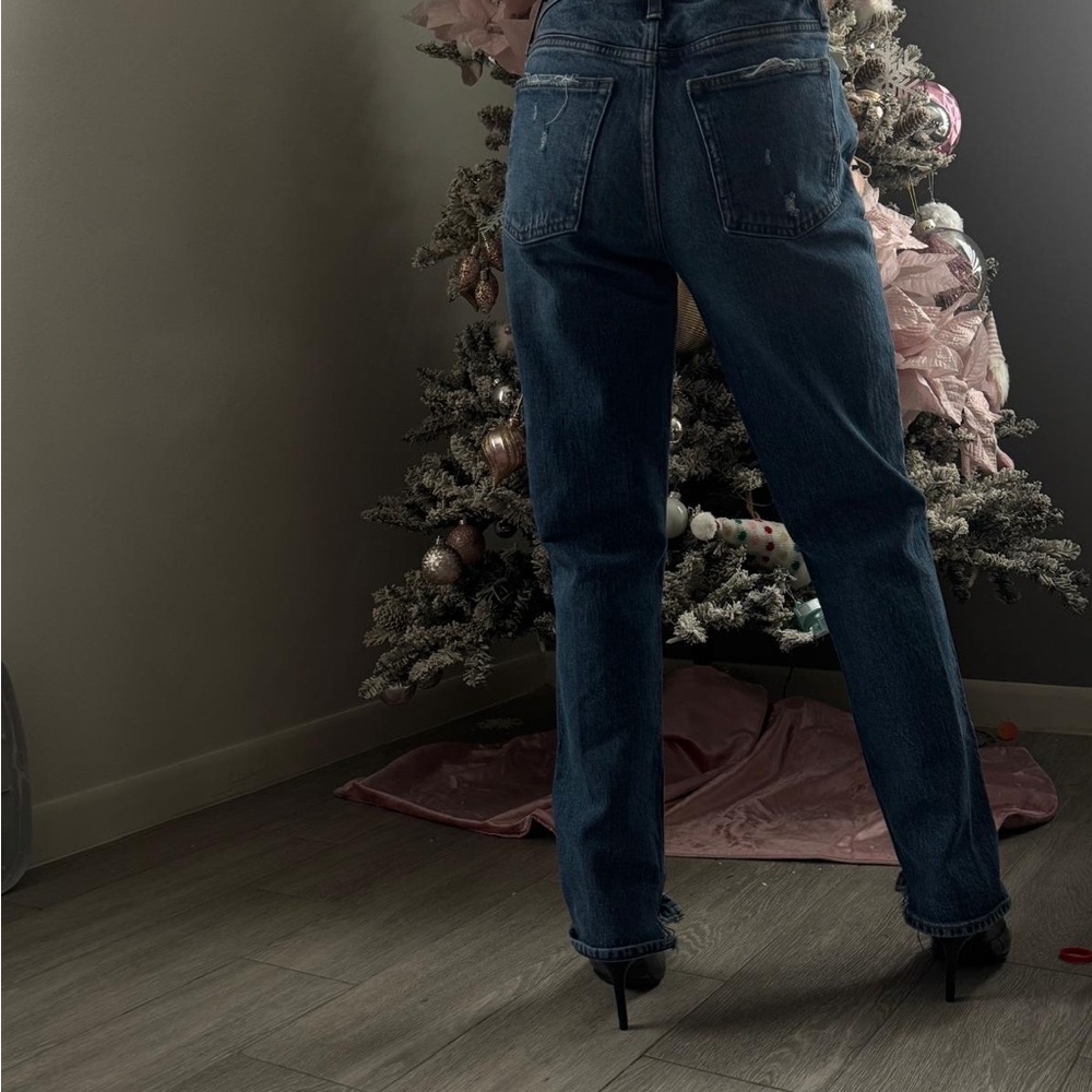 Abercrombie & Fitch high waisted Blue Jeans - Picture 3 of 4